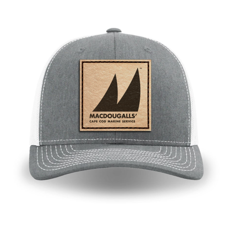 MacDougalls' Leather Patch Trucker Hat
